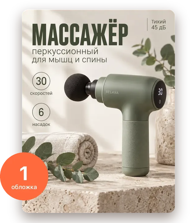 Пакет «Обложка»: массажёр