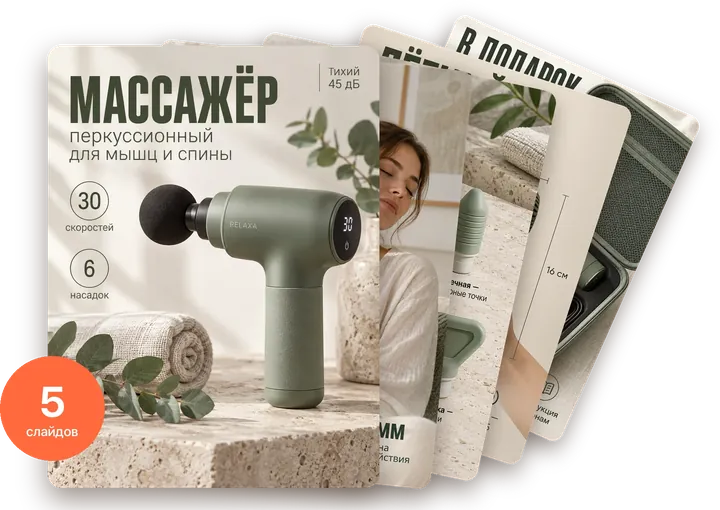 Пакет «Карусель»: массажёр
