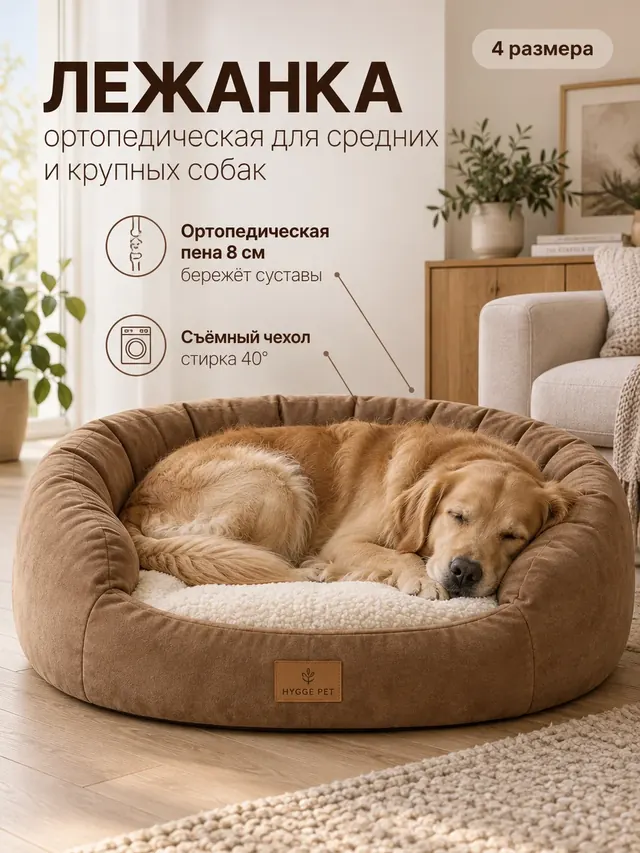 Ортопедическая лежанка: слайд 1 из 5