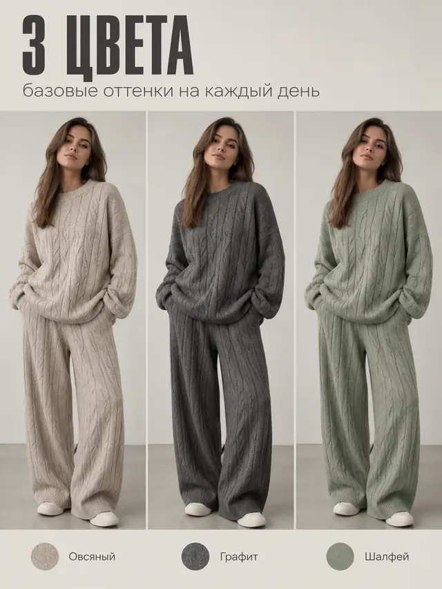 Вязаный костюм: слайд 3 из 5
