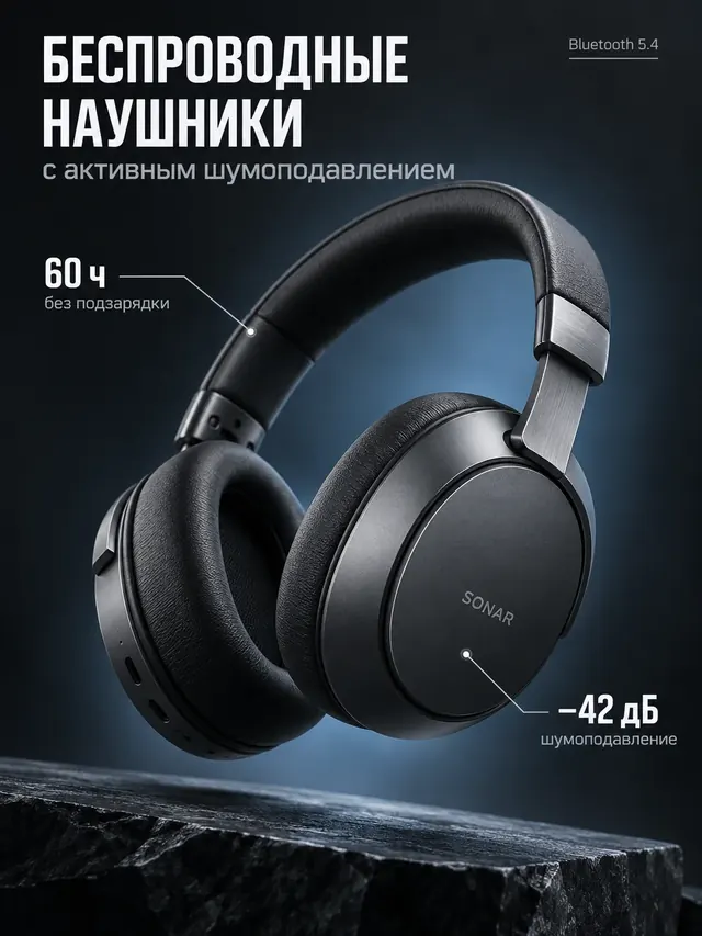 Наушники: слайд 1 из 5
