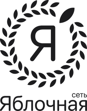 Логотип Яблочная сеть