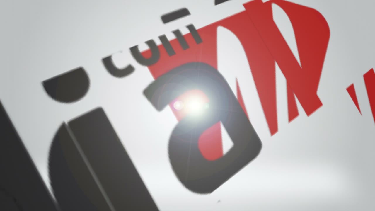 Media.com — кадр анимации логотипа