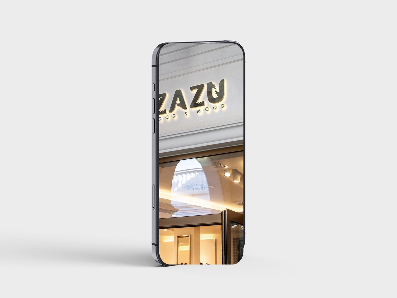 Вывеска Zazu Baku