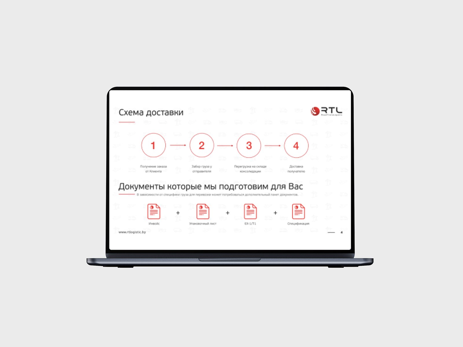 Презентация в почте и мессенджере