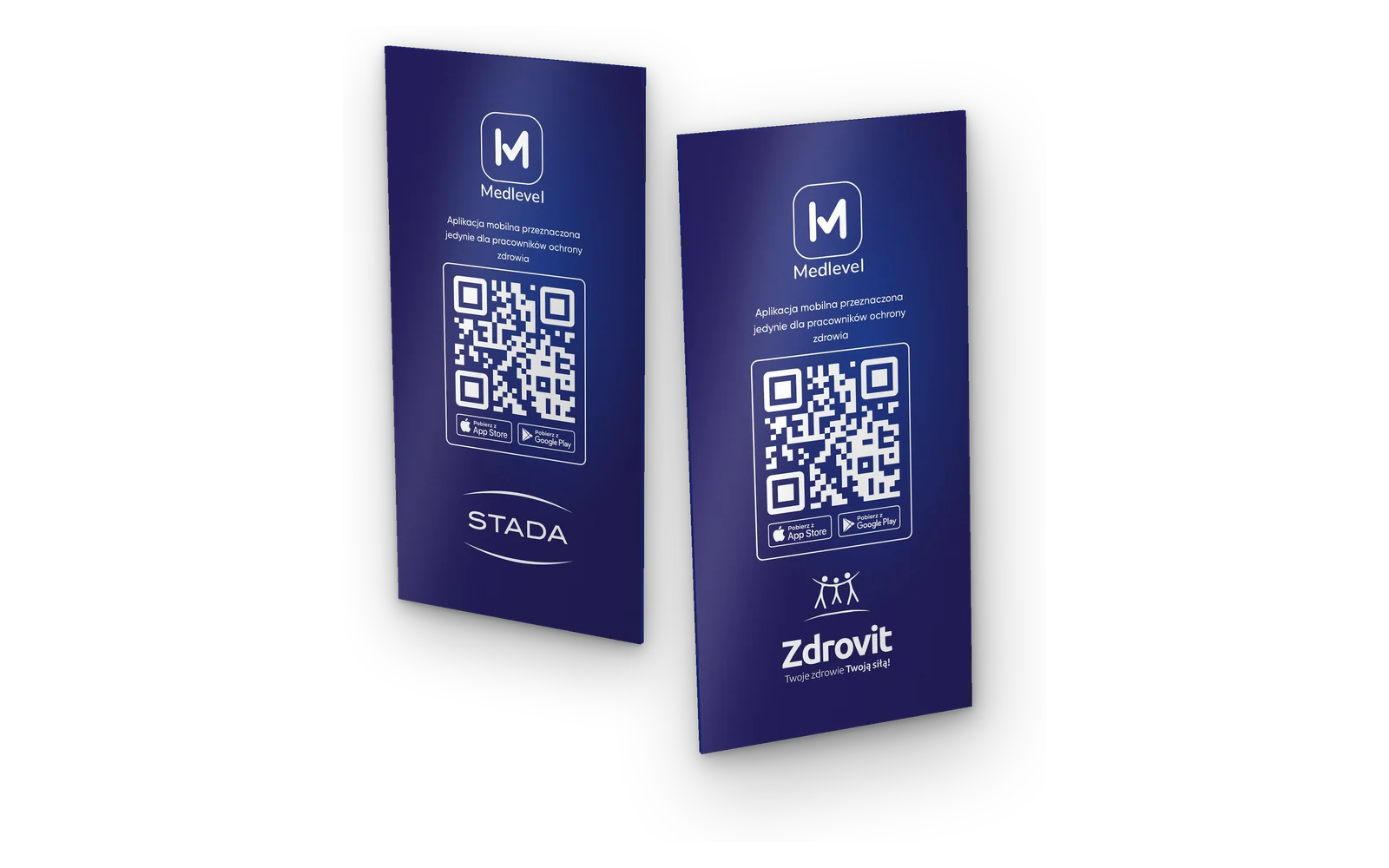 Флаеры Medlevel для Zdrovit и Stada