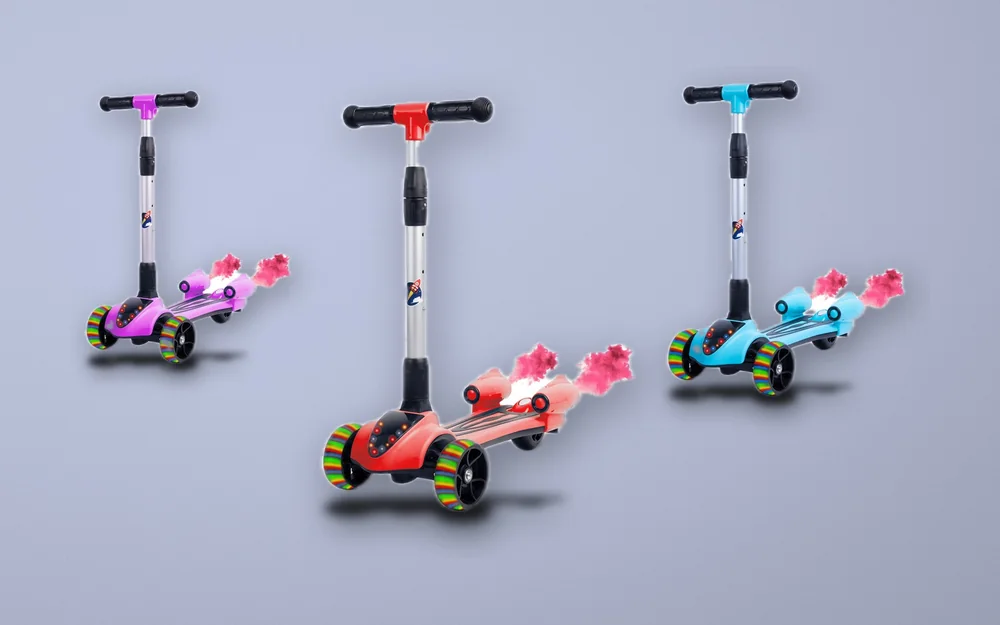 Самокаты Könen Spray Scooter — цвета корпуса