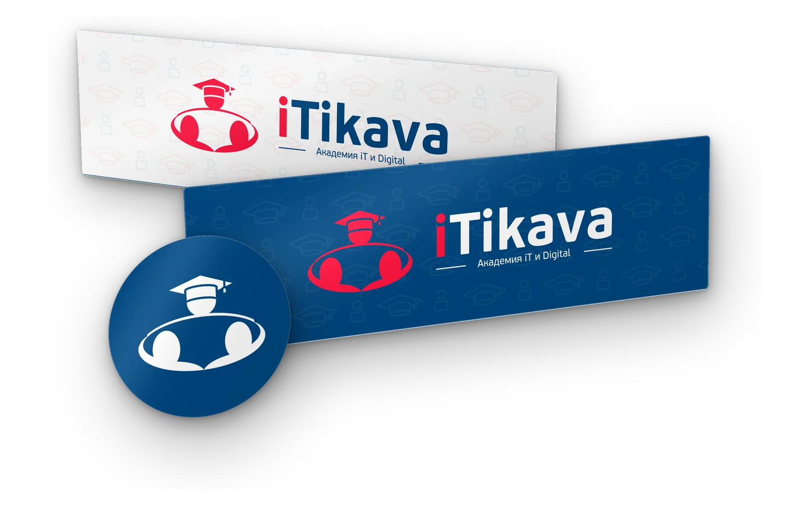 Шапка YouTube-канала iTikava — две версии баннера и аватар