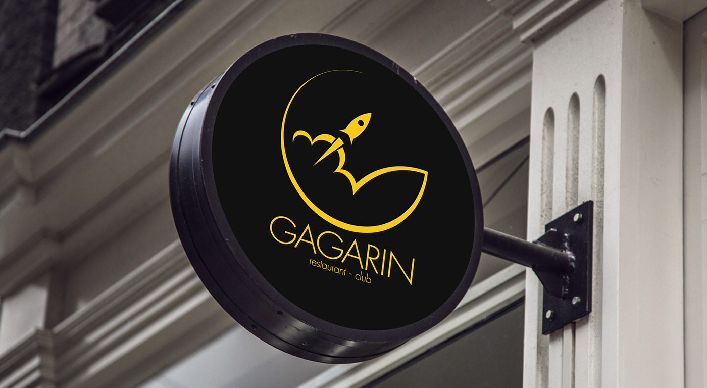Gagarin — вывеска