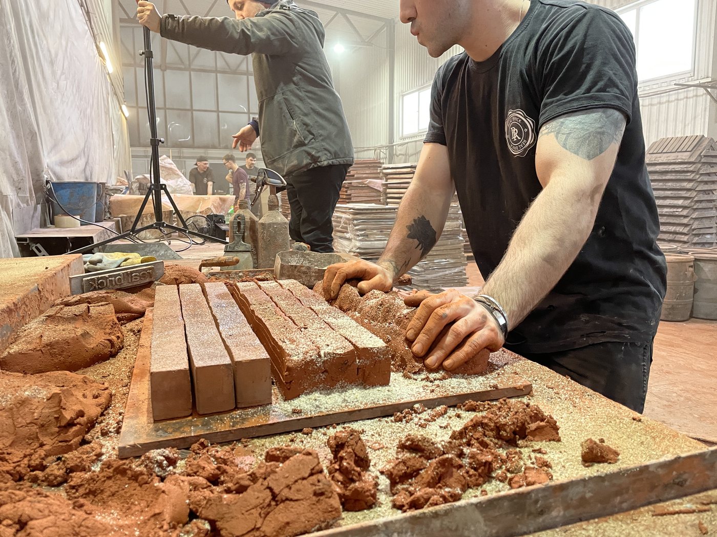 Real Brick — формовка