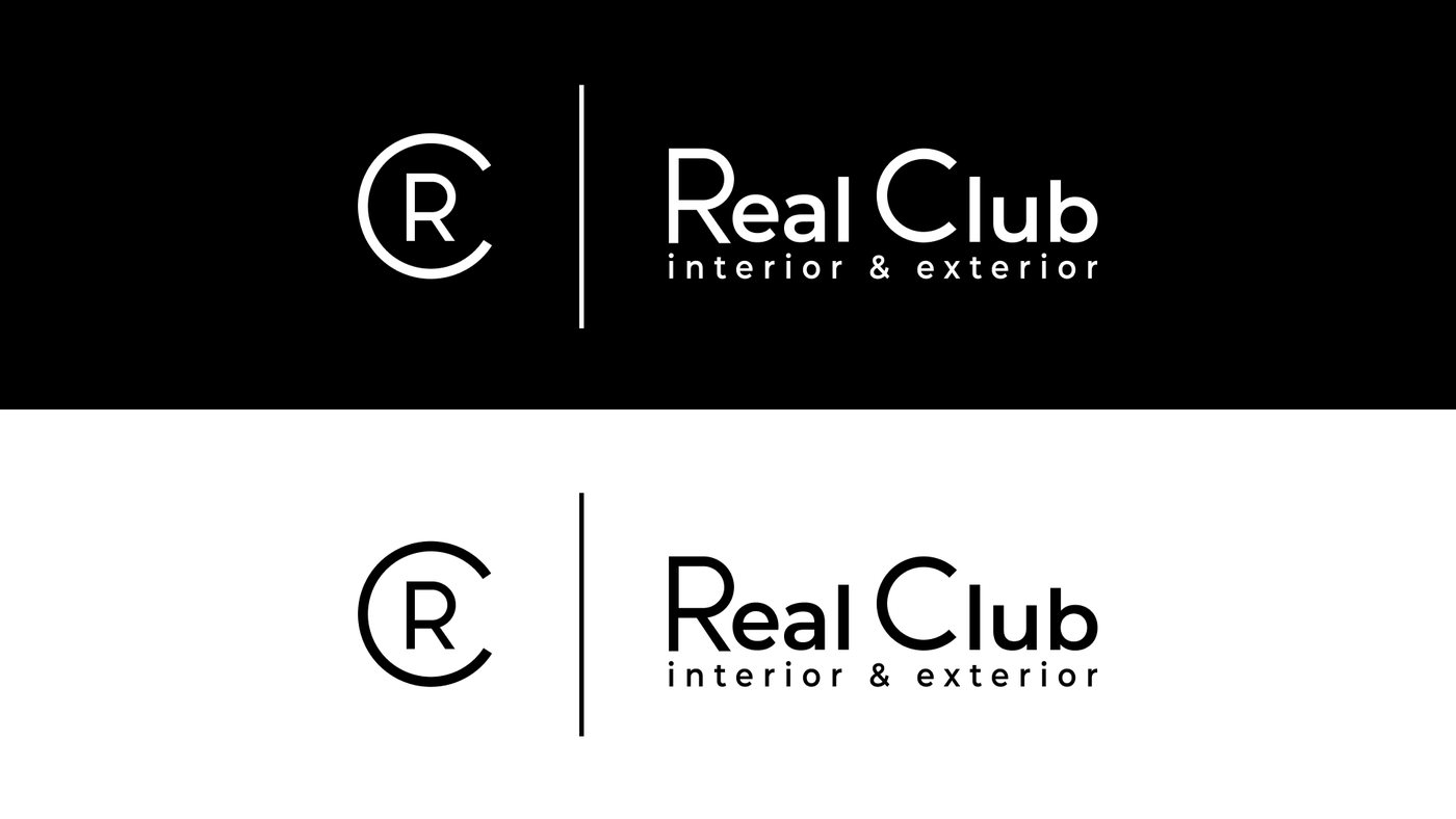 Фирменный стиль Real Club — лист 2