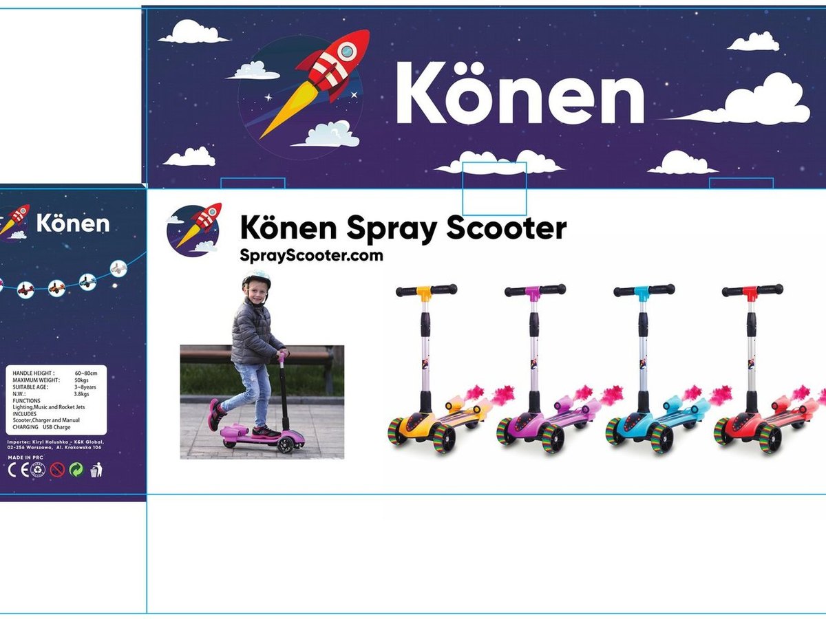 Könen Spray Scooter