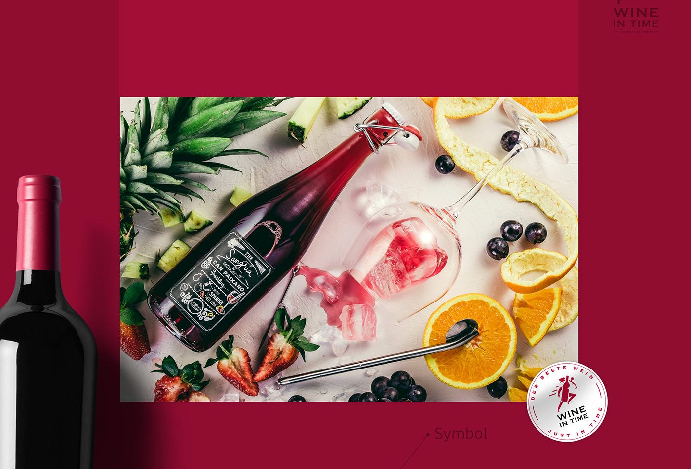Фирменный стиль Wine in Time — лист 3