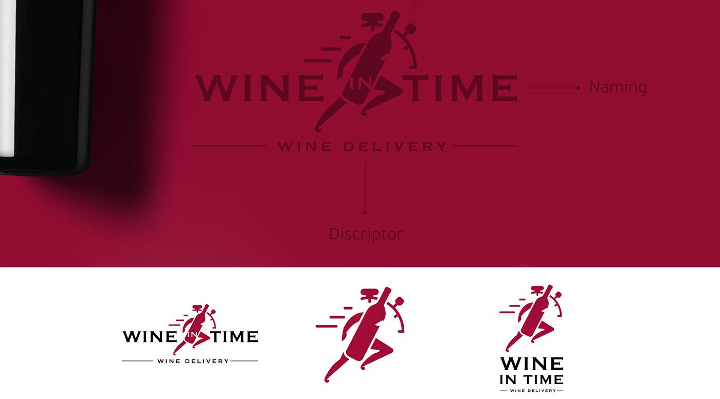 Фирменный стиль Wine in Time — лист 4