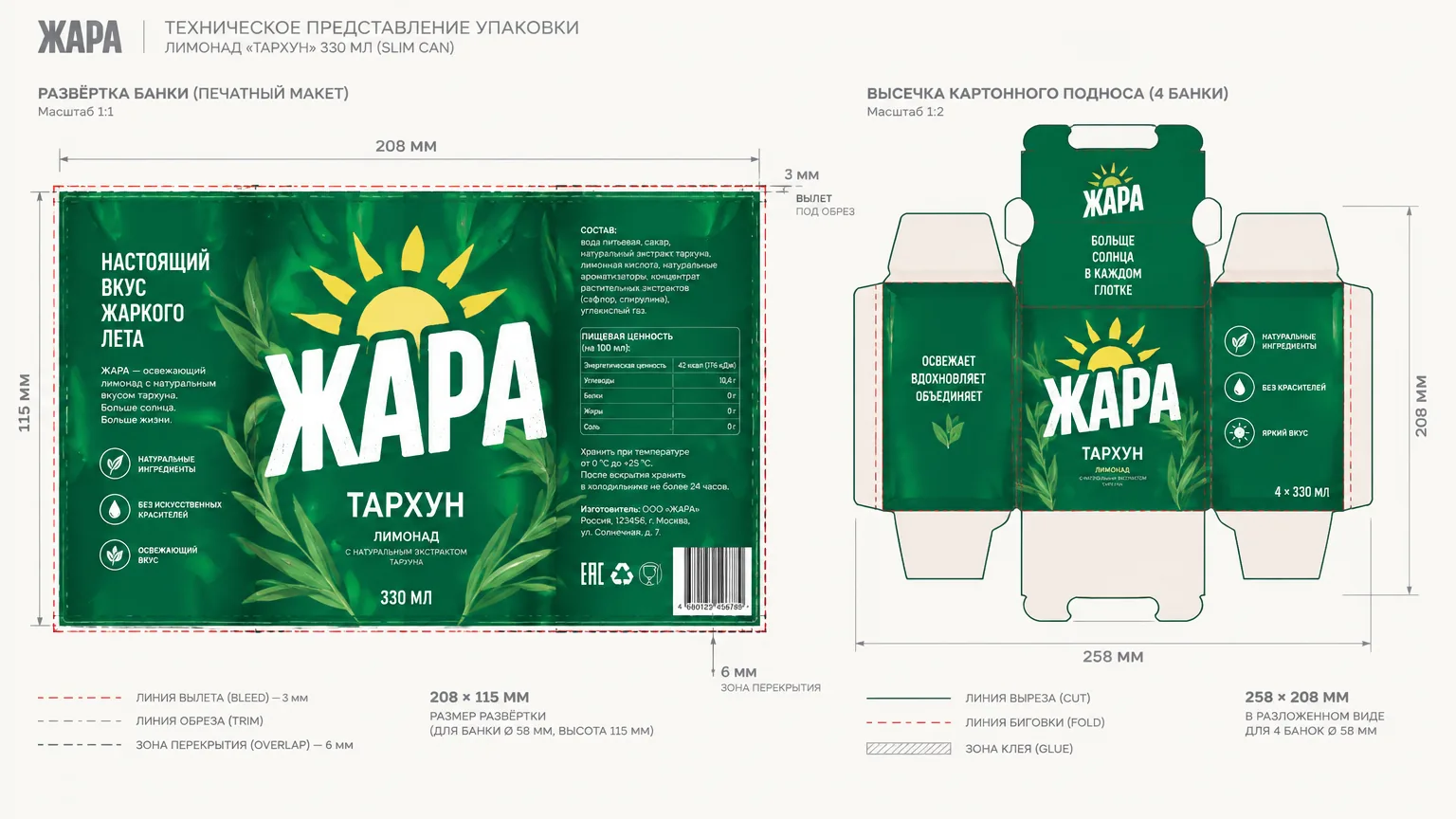 Жара — развёртка