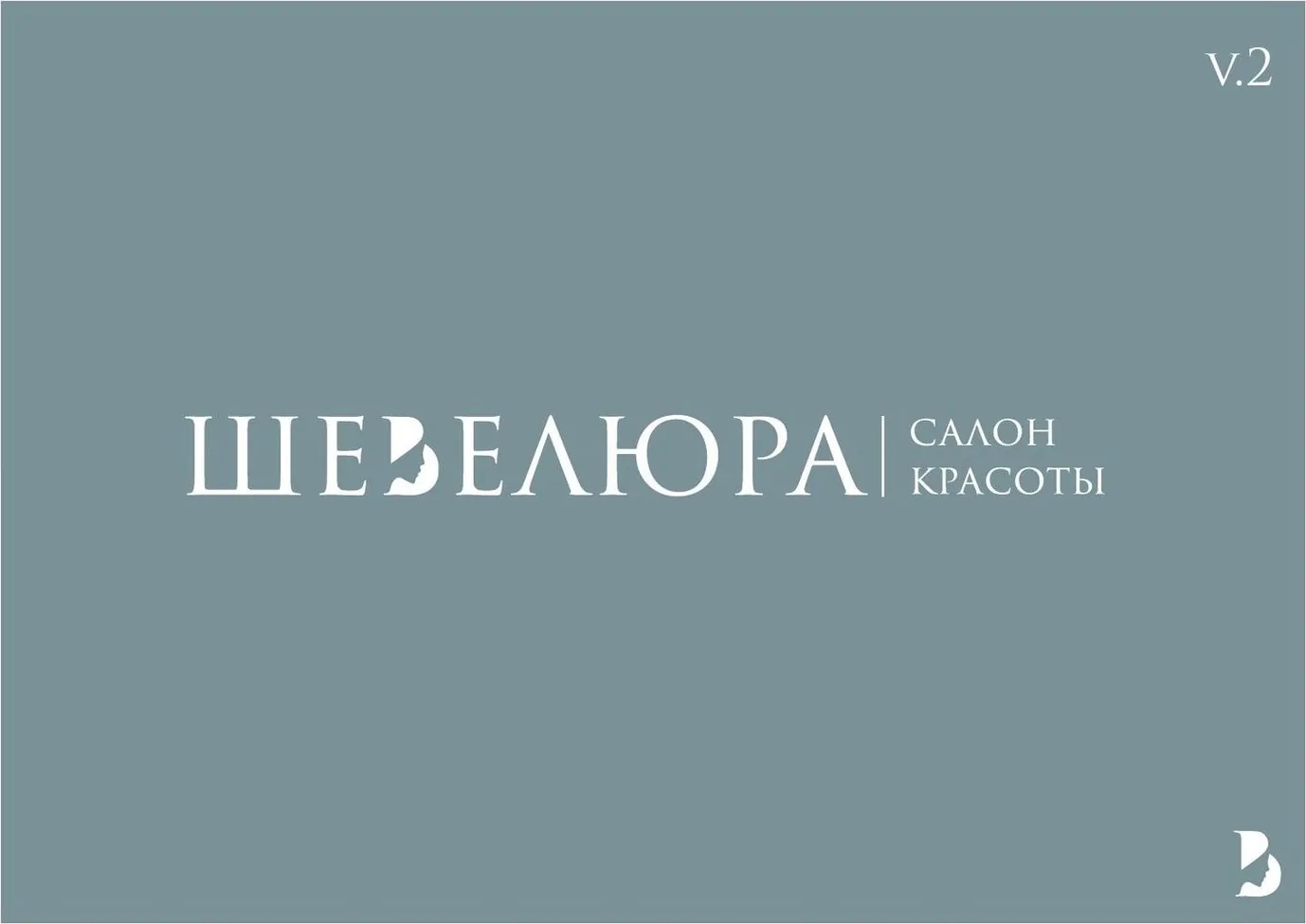 Логотип на фирменном цвете