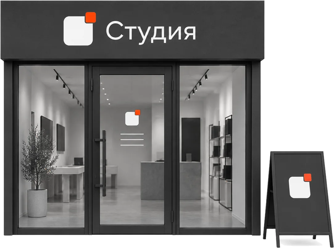 Вывеска студии